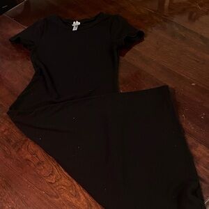 7DAY WKND Black Long Dress